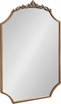 Kate and Laurel Arendahl Ornate Traditional Arched Scallop Mirror; 24 x 36; by KateandLaurel