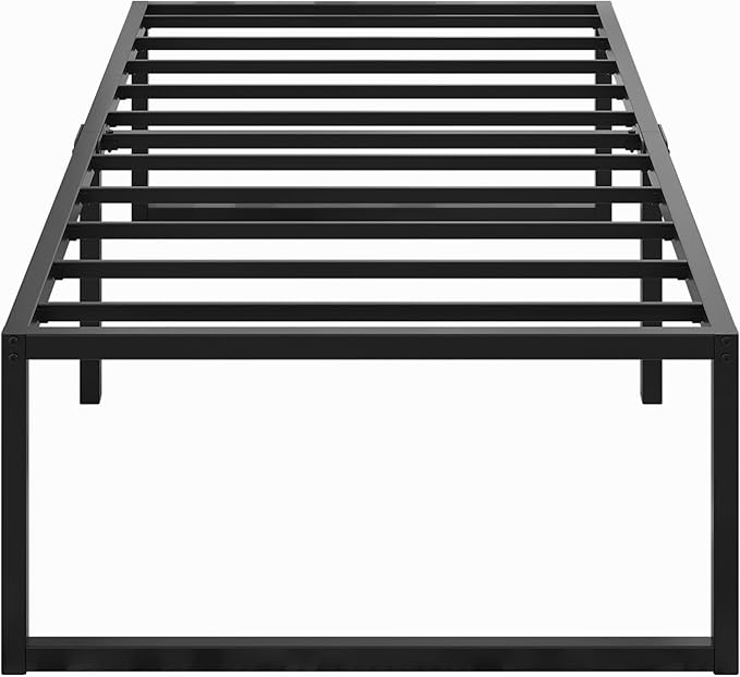 18 Inch Twin Bed Frames Heavy Duty Metal Twin Platform Bed Frame No Box Spring - Image 8