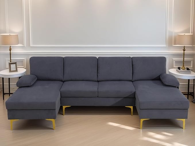 Modular Sectional Sofa, U Shaped Couch - Image 6