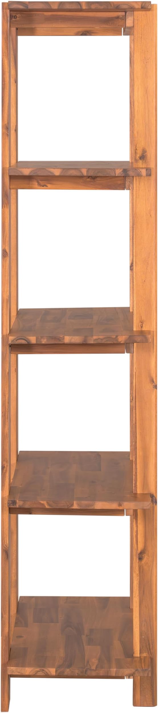 Christopher Knight Home Milio Modern 4 Shelf Bookcase, Acacia Solid Wood Book - Image 10