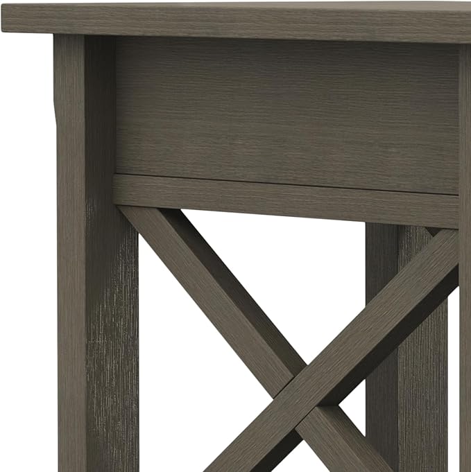 SIMPLIHOME Kitchener SOLID WOOD 14 inch Wide Rectangle Contemporary Narrow Side - Image 7