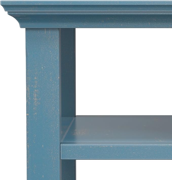 SIMPLIHOME Acadian 14-inch Wide Solid Wood Narrow End Table in Distressed - Image 10