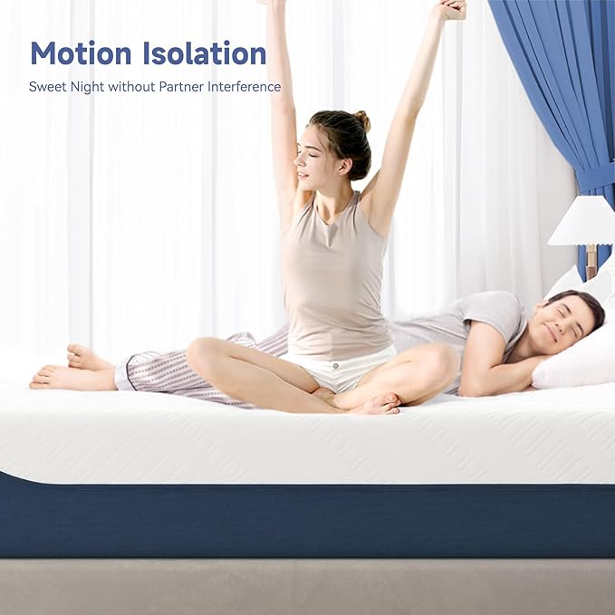 SDHYL Full Mattress, 14 Inch Gel Infused Memory Foam Mattress - Image 4