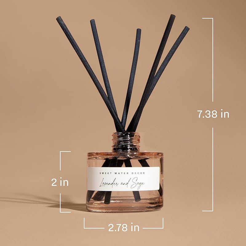 Sweet Water Decor Spa Day Reed Diffuser – Room Decor Aesthetic - Image 6