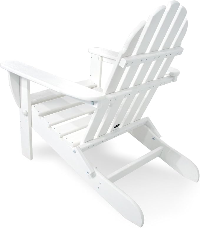 POLYWOOD AD5030WH Classic Folding Adirondack Chair - Image 5