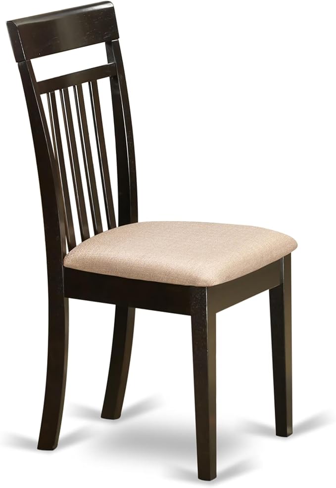 East West Furniture ANCA5-CAP-C 5 Piece Kitchen Table Set - Image 5