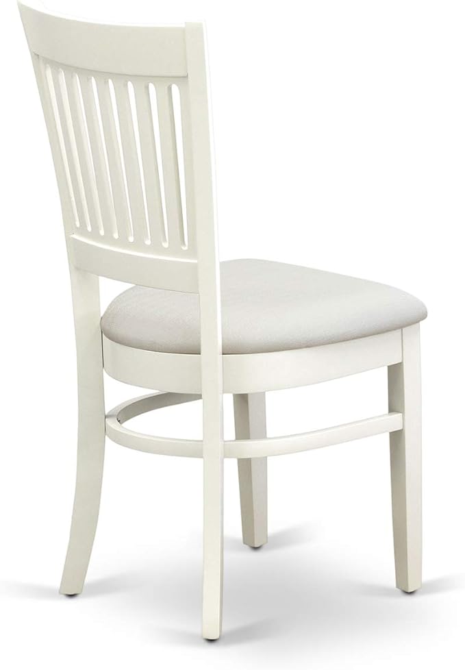 East West Furniture LGVA5-LWH-C 5 Piece Dining Set Includes a Rectangle Dining - Image 10