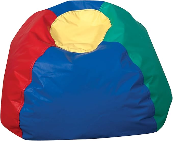 Children's Factory 26" Round Bean Bag, Bean Bag Chair by ChildrensFactory