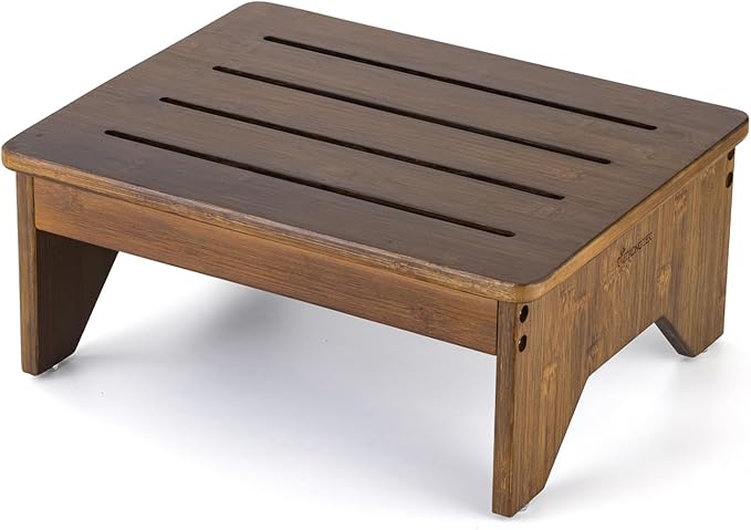 StrongTek Bamboo Bed Step Stool by StrongTek