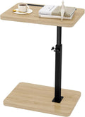IBUYKE Tray Table for Couch, 360° Swivel Height Adjustable End Table for Small by IBUYKE