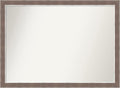 Amanti Art Brown Bathroom Mirror by AmantiArt