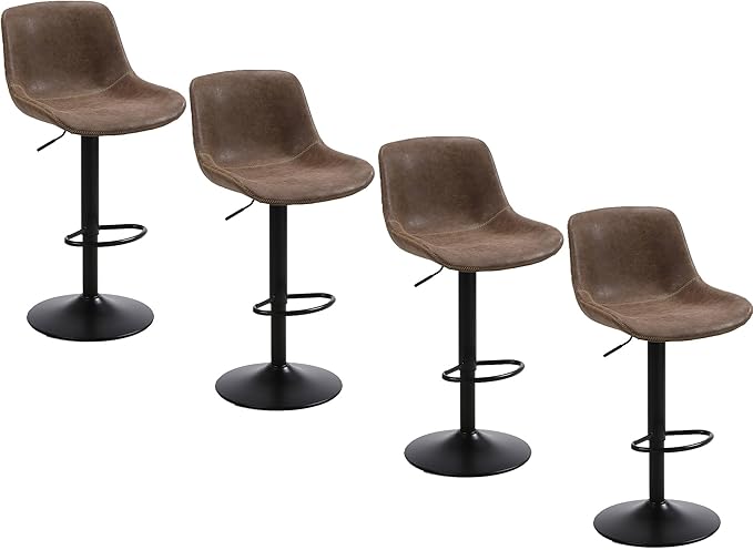 Bar Stools, Swivel Counter Height Barstools by Ermnois
