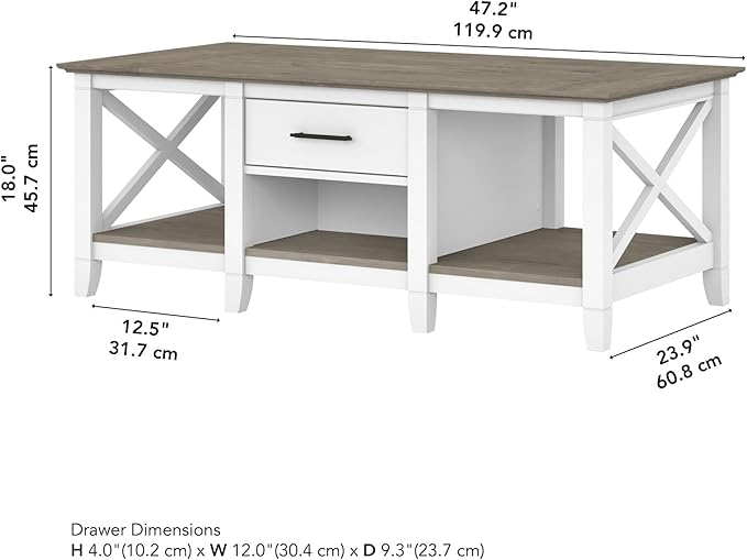 Bush Furniture Key West Coffee Table - Image 3