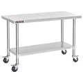 DuraSteel 30x60 NSF Stainless Steel Cart by DuraSteel