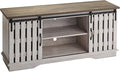 ROCKPOINT Modern Farmhouse Sliding Fence Door Stand by ROCKPOINT