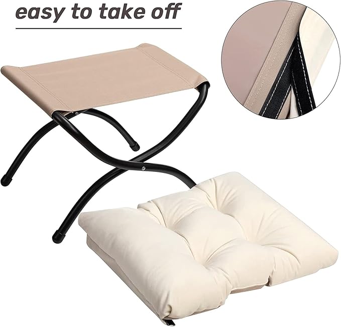 HollyHOME Fabric Lazy Chair - Image 8