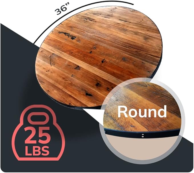 Reclaimed Wood Table Top - Image 3
