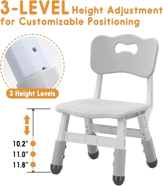 Kids Chair Adjustable Height Children Chairs Suitable - Image 4