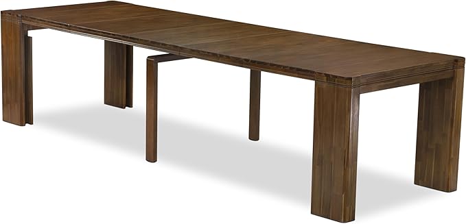 X07DA-BC8-32 10-Pc Kitchen Table Set includes an Extendable Rectangle Kitchen - Image 3