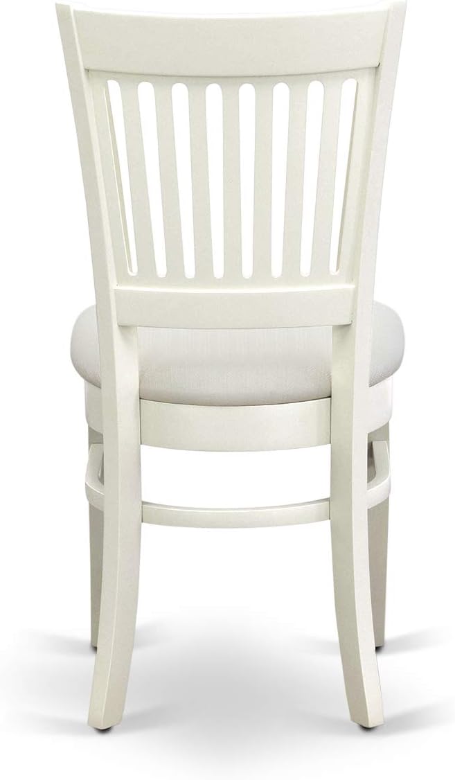 East West Furniture LGVA5-LWH-C 5 Piece Dining Set Includes a Rectangle Dining - Image 11