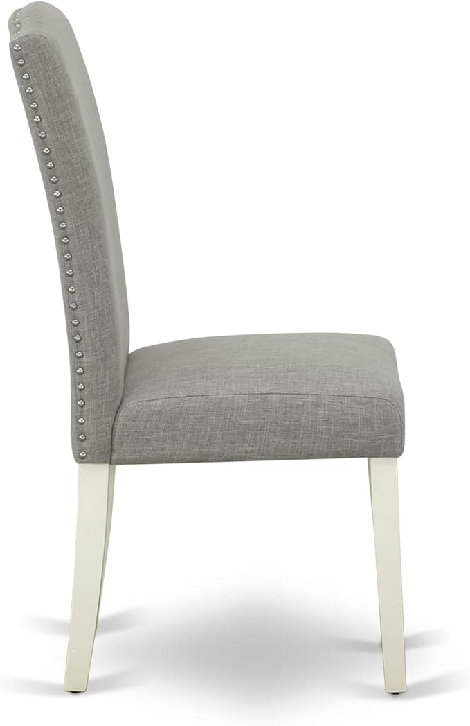 East West Furniture V077EN206-9 9 Piece Modern Dining Table Set Includes a - Image 11