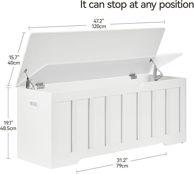 47.2" Storage Chest Extra Large, Storage Trunk - Image 2