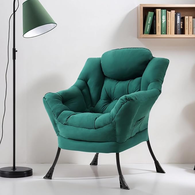 Lazy Chair for Living Room, Modern Accent Chairs - Image 2