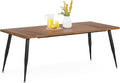 LITTLE TREE 70.9 Inch Large Rectangular Dining Table Kitchen Furniture by LITTLETREE