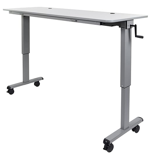 LUXOR STAND-NESTC-72 72" Adjustable Flip-Top Table Crank Handle - Image 6