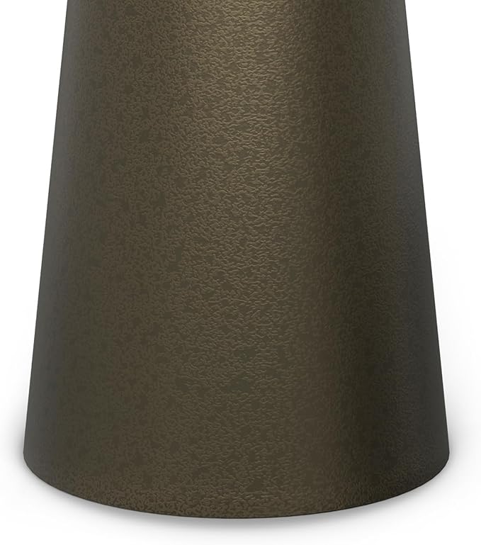 SIMPLIHOME Surrey Contemporary Modern 12 inch Wide Metal Side Table in Antique - Image 8