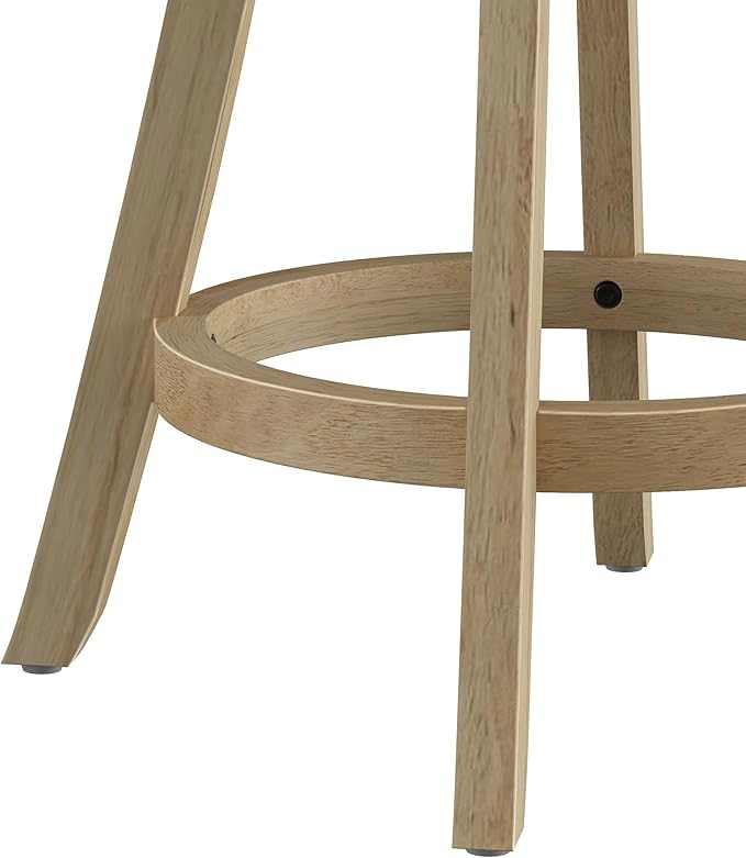 Hillsdale Fairfox 24.5" Wood Swivel Counter Height Stool - Image 8