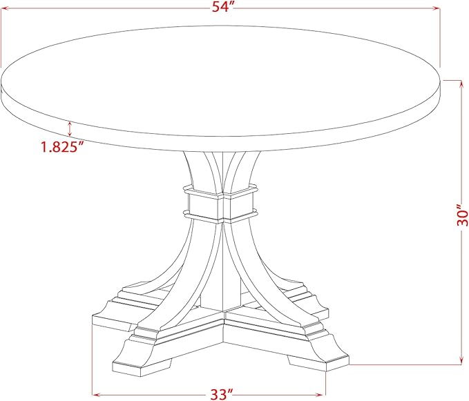 I57-11-TP Mid-century Table - Image 3