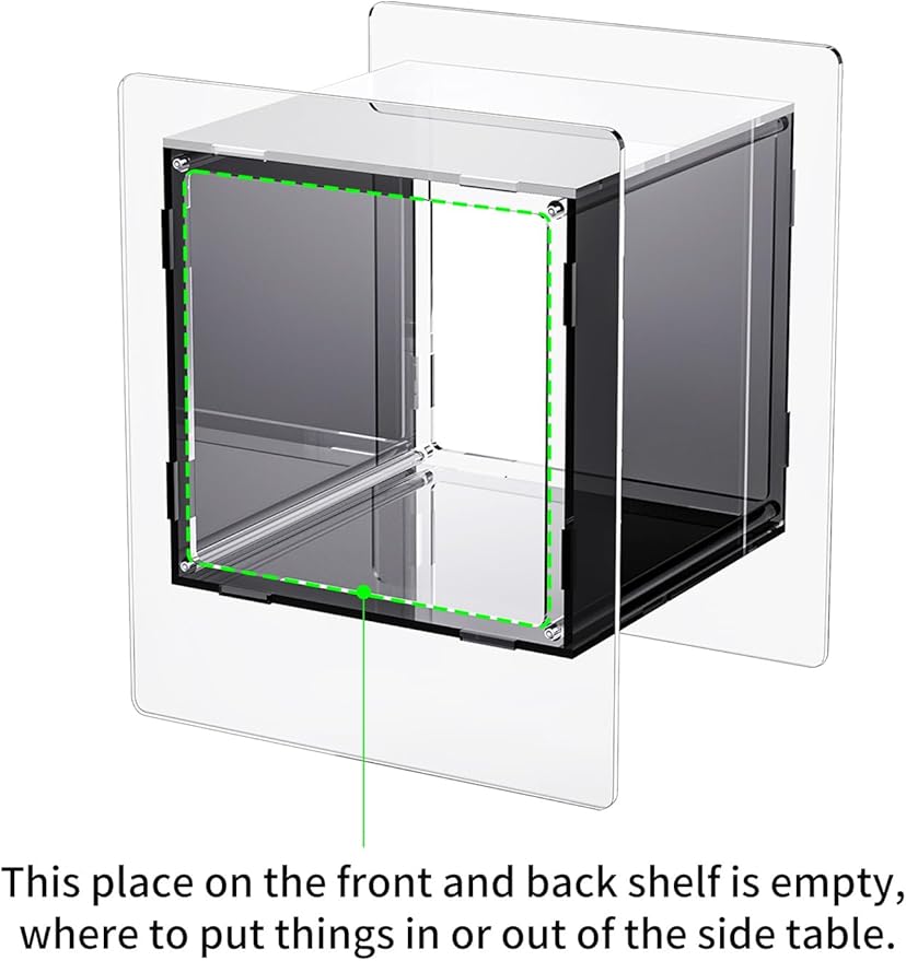 Acrylic Nightstand Colorful Bedside Table - Image 7