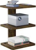WALI Projector Mount Floating TV Shelf, Holds Up to 22lbs, Wooden Floating Shelf by WALI