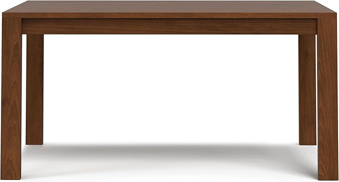 SIMPLIHOME Wilson Dining Table, Solid Wood Walnut Veneer, 60 x 36 inches - Image 4