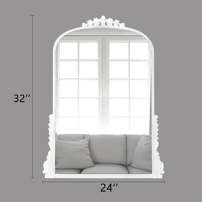 SHYFOY Antique Wall Mirror - Image 4