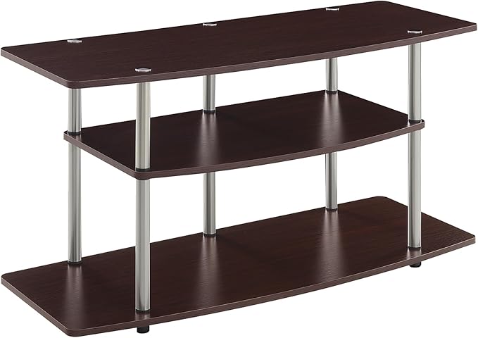 Convenience Concepts Designs2Go No Tools 3-Tier Wide TV Stand 42" by ConvenienceConcepts