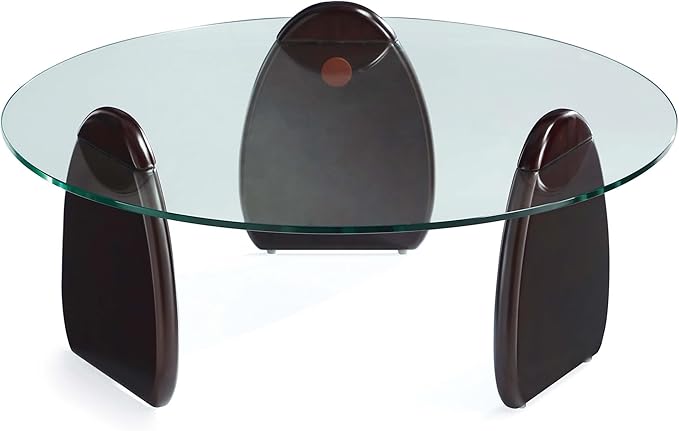Manhattan Comfort Artesia 2 Piece Set, Round End and Coffee Tables - Image 7