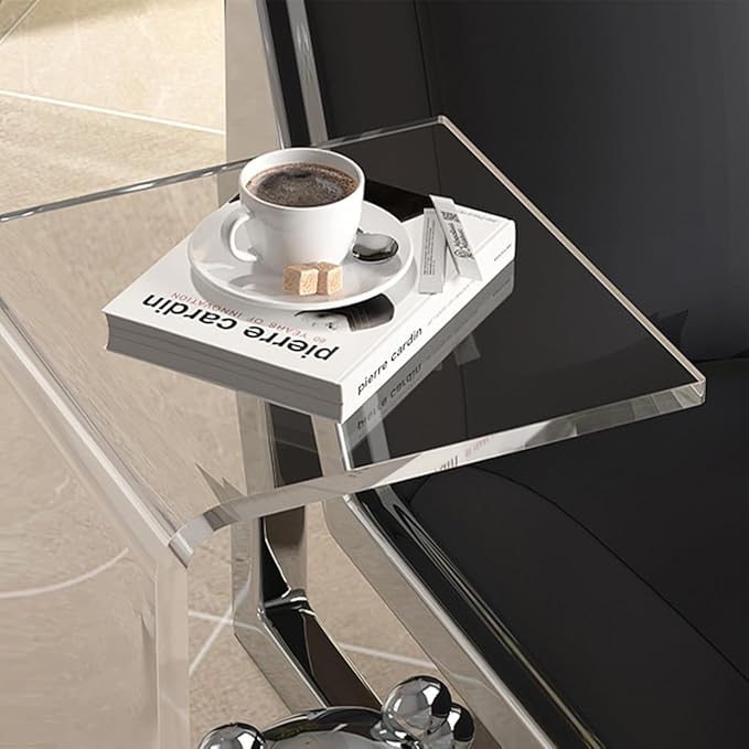 Acrylic 24" Small Table-Multipurpose Modern Furniture - Image 6