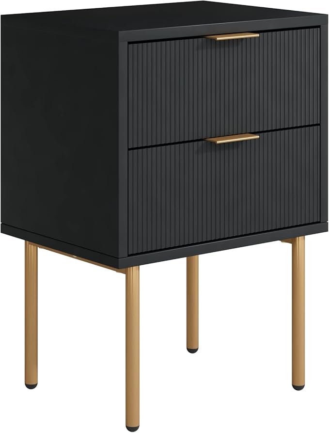 Masupu Nightstand, Mid-Century Modern Bedside Table - Image 10
