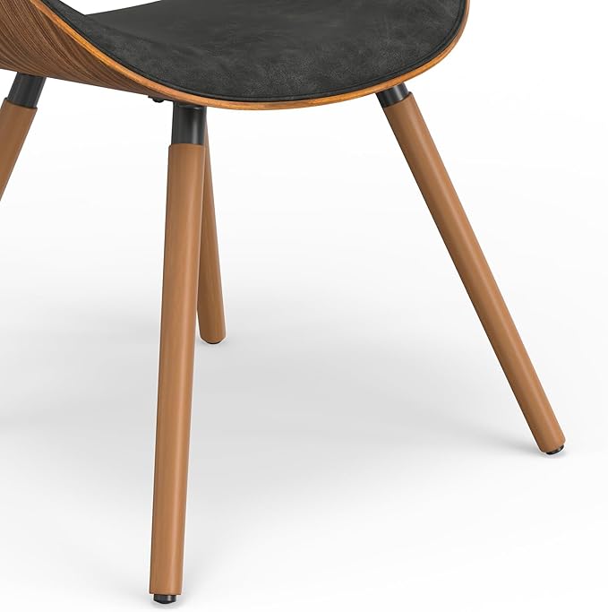 SIMPLIHOME Marana Dining Chair in Distressed Slate Grey Vegan Leather, 20.7 x - Image 9