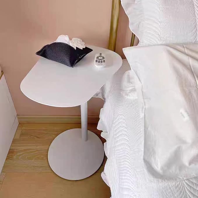 C-Shaped Side Table, Iron End Table - Image 5