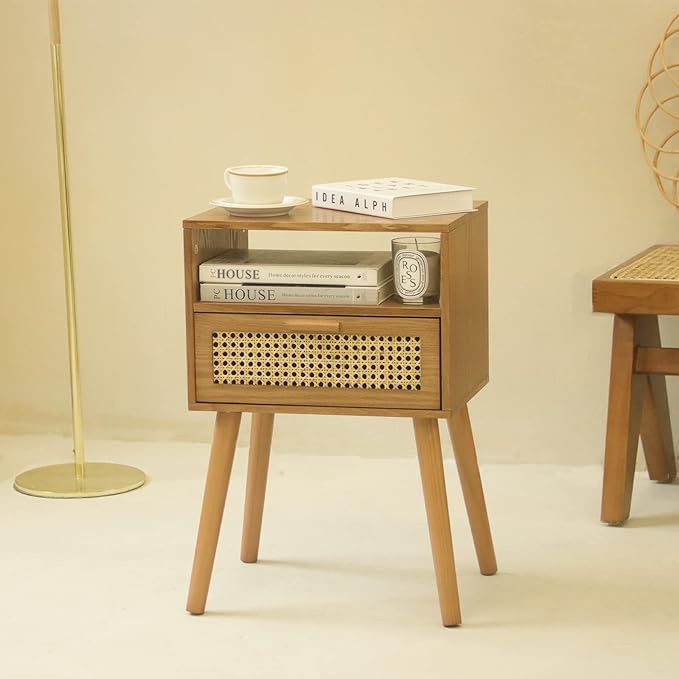 MaxSmeo Mid Century Modern Nightstand - Image 5