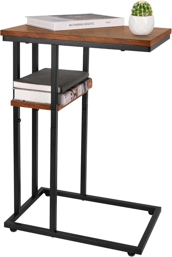 Yoobure C Shaped End Table, Side Table by Yoobure