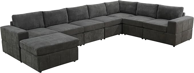 Sectional Couches for Living Room, L Shaped Modular Sectional Sofa - Image 7