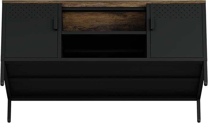 Manhattan Comfort Landen 47" Modern Metal TV Stand - Image 12