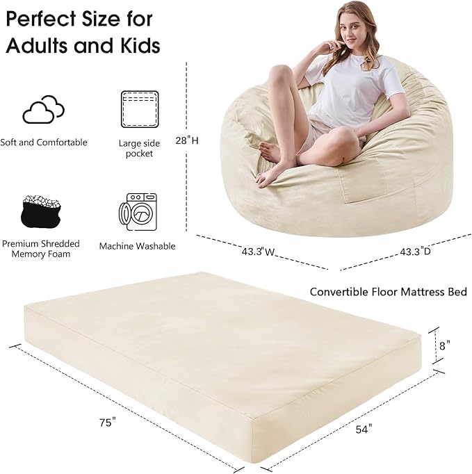 Bean Bag Chairs for Adults - Image 3