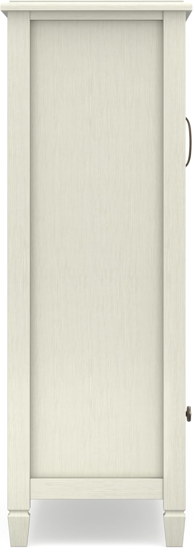 SIMPLIHOME Connaught SOLID WOOD 46 inch Wide Traditional Tall Storage Cabinet - Image 6