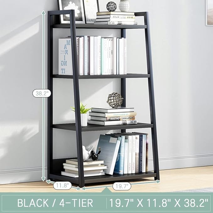 IOTXY 4 Tier Open Bookshelf - Image 2