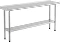 ROCKPOINT Stainless Steel Table by ROCKPOINT